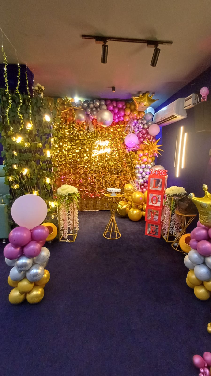 Surprise proposal setup in Eluru